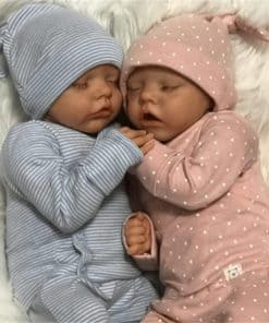 Muñecas de Bebé Recién Nacido Gemelas GYCV Baratas 18