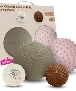 Pelotas sensoriales originales de Edushape para bebé, Mega