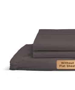 Linen Home Juego de Sábana Ajustable de 100% Algodón