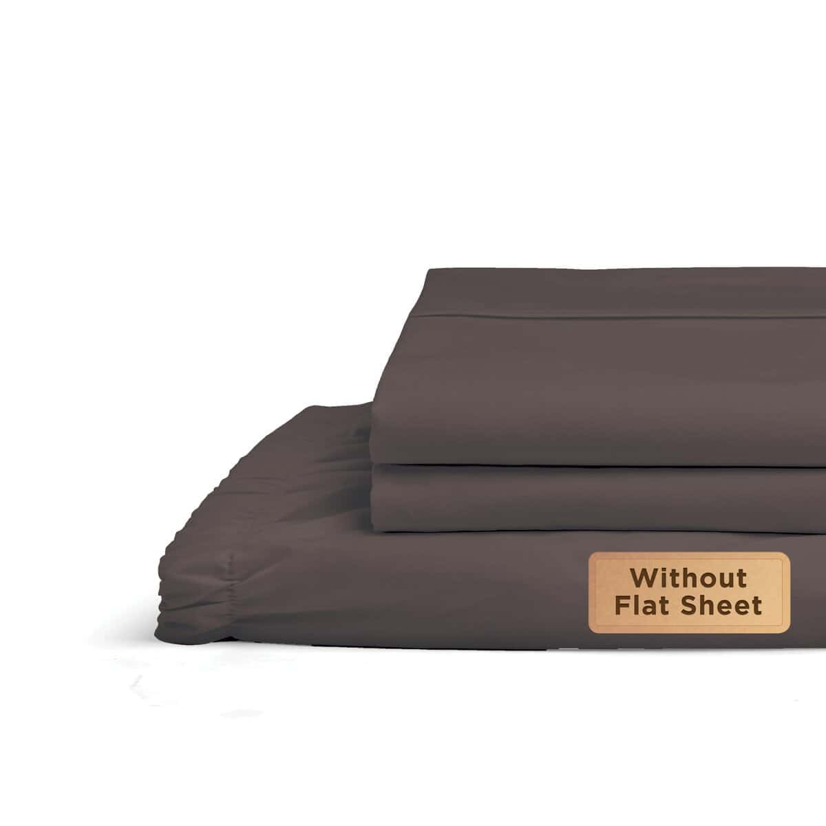 Linen Home Juego de Sábana Ajustable de 100% Algodón