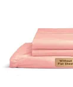 Juego de sábana bajera de algodón percal 100% tamaño Queen,
