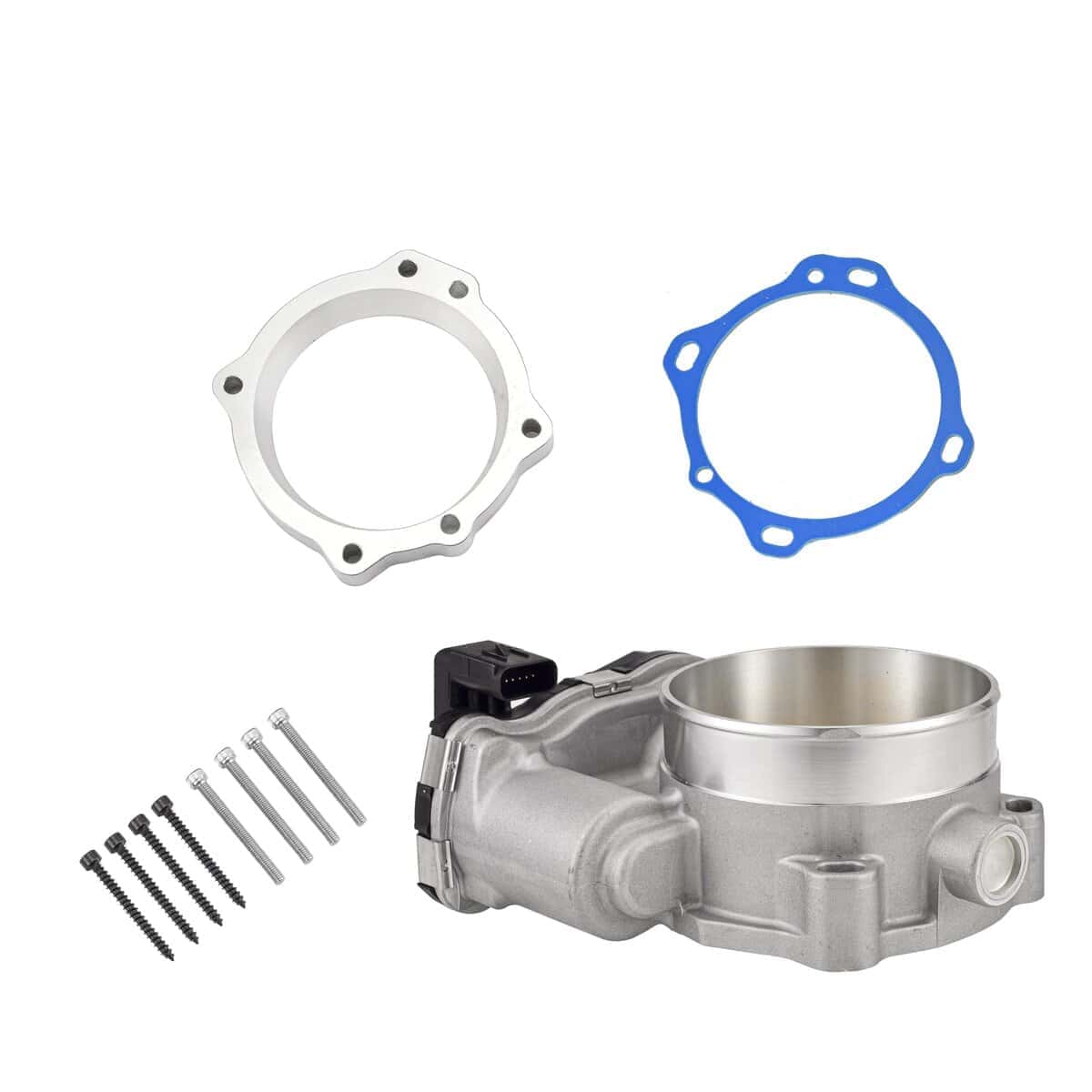 Cuerpo del acelerador más grande de 90 mm con espaciador - Imagen 6