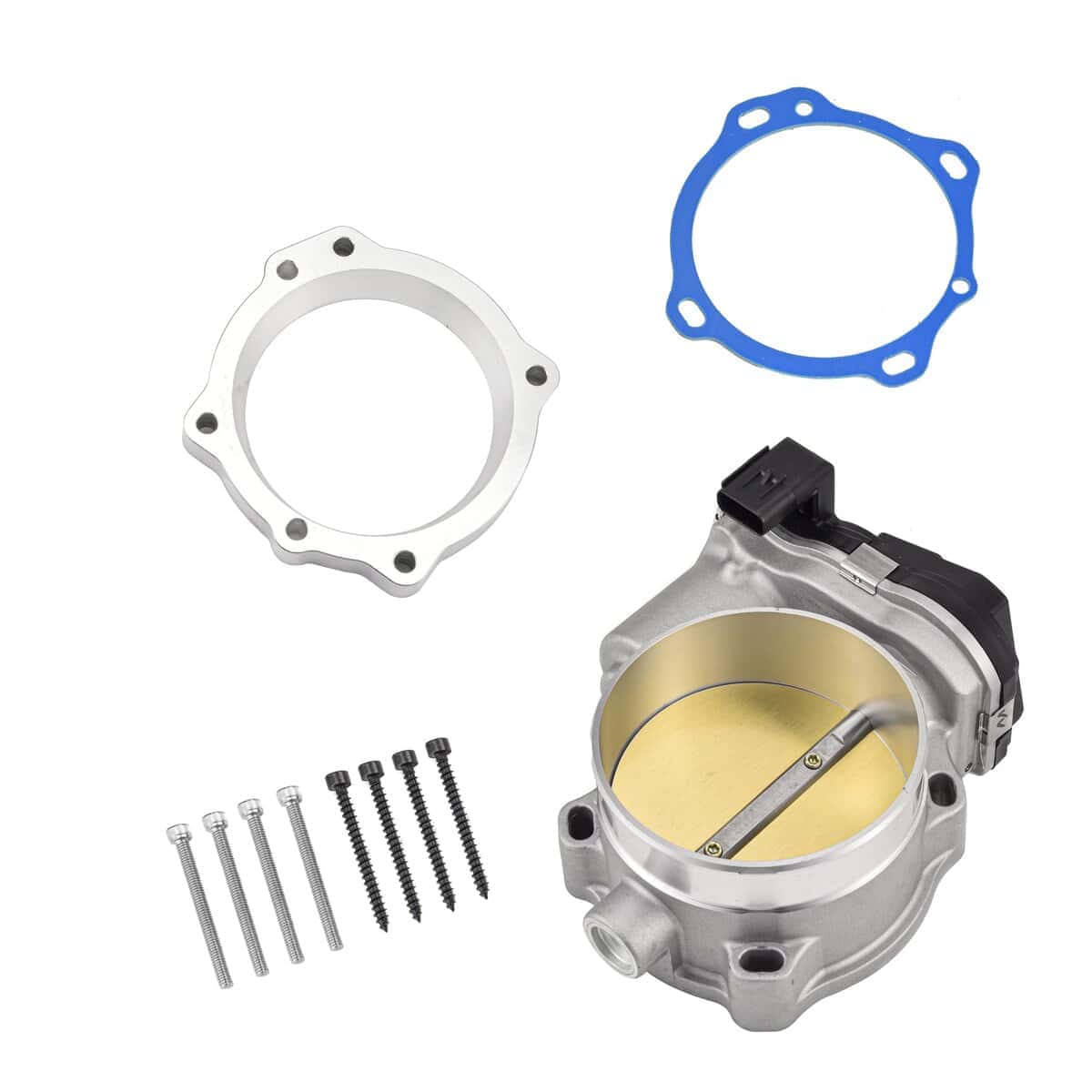 Cuerpo del acelerador más grande de 90 mm con espaciador - Imagen 4