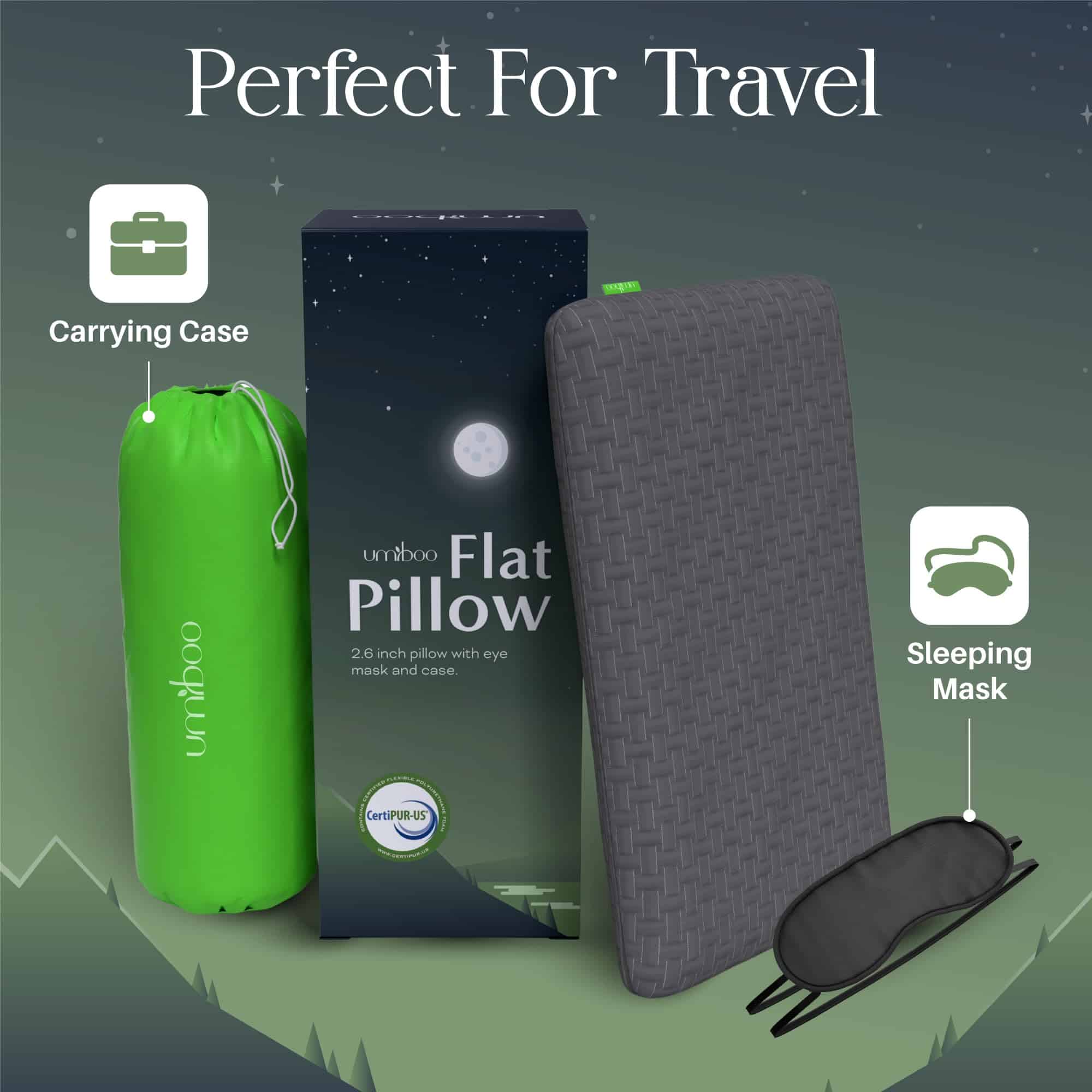 Almohada de espuma viscoelástica Umiboo by Focus Thin de - Imagen 7