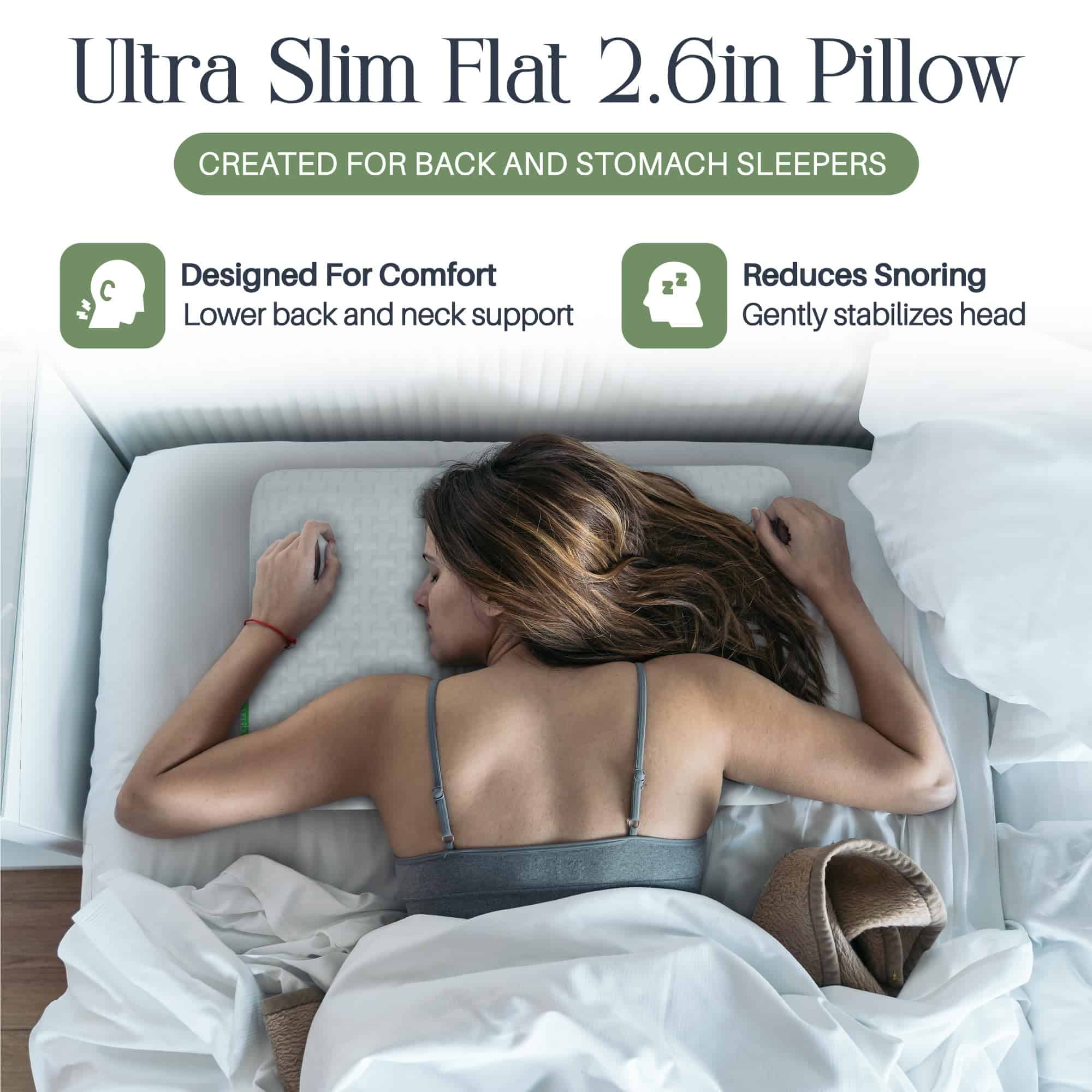 Almohada de espuma viscoelástica Umiboo by Focus Thin de - Imagen 3