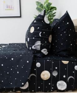Juego de Cama con Tema del Espacio para Niños, Ropa de Cama