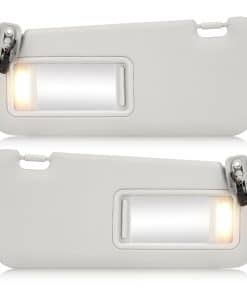 Visera de Conductor y Pasajero para Automóvil con Luces