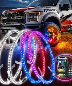 Luces de Aro de Rueda RGBW de 15.5 Pulgadas Beatto - Color