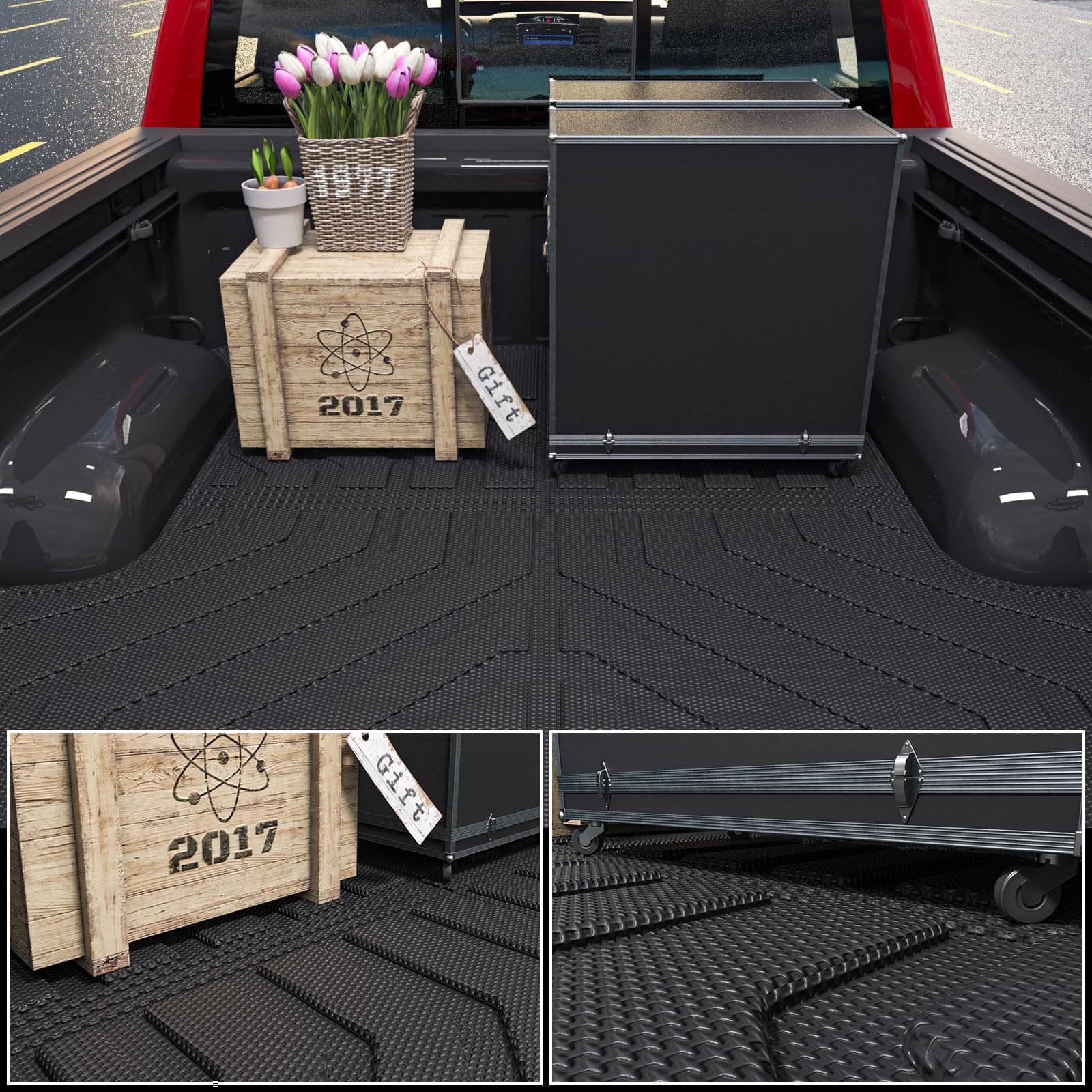 Tapete de Cama Xipoo Compatible con Dodge Ram 1500 - Imagen 5