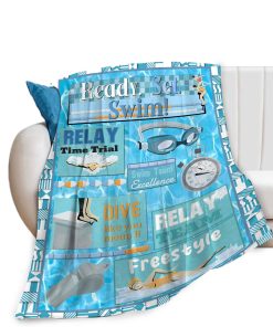 Manta de natación regalo para niñas mujeres Ultra Suave