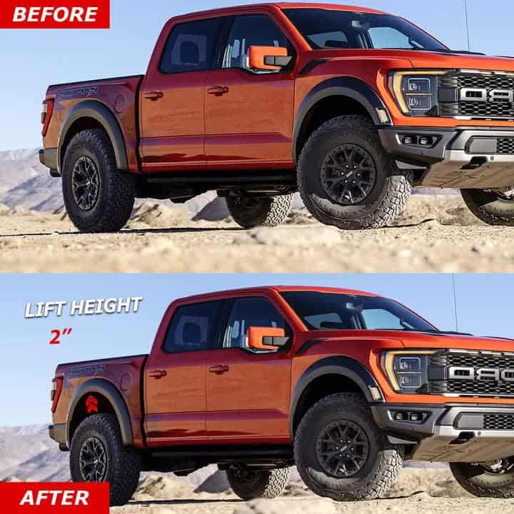 Kits de Elevación Trasera THOCAC de 2" para F150 2WD 4WD - Imagen 9