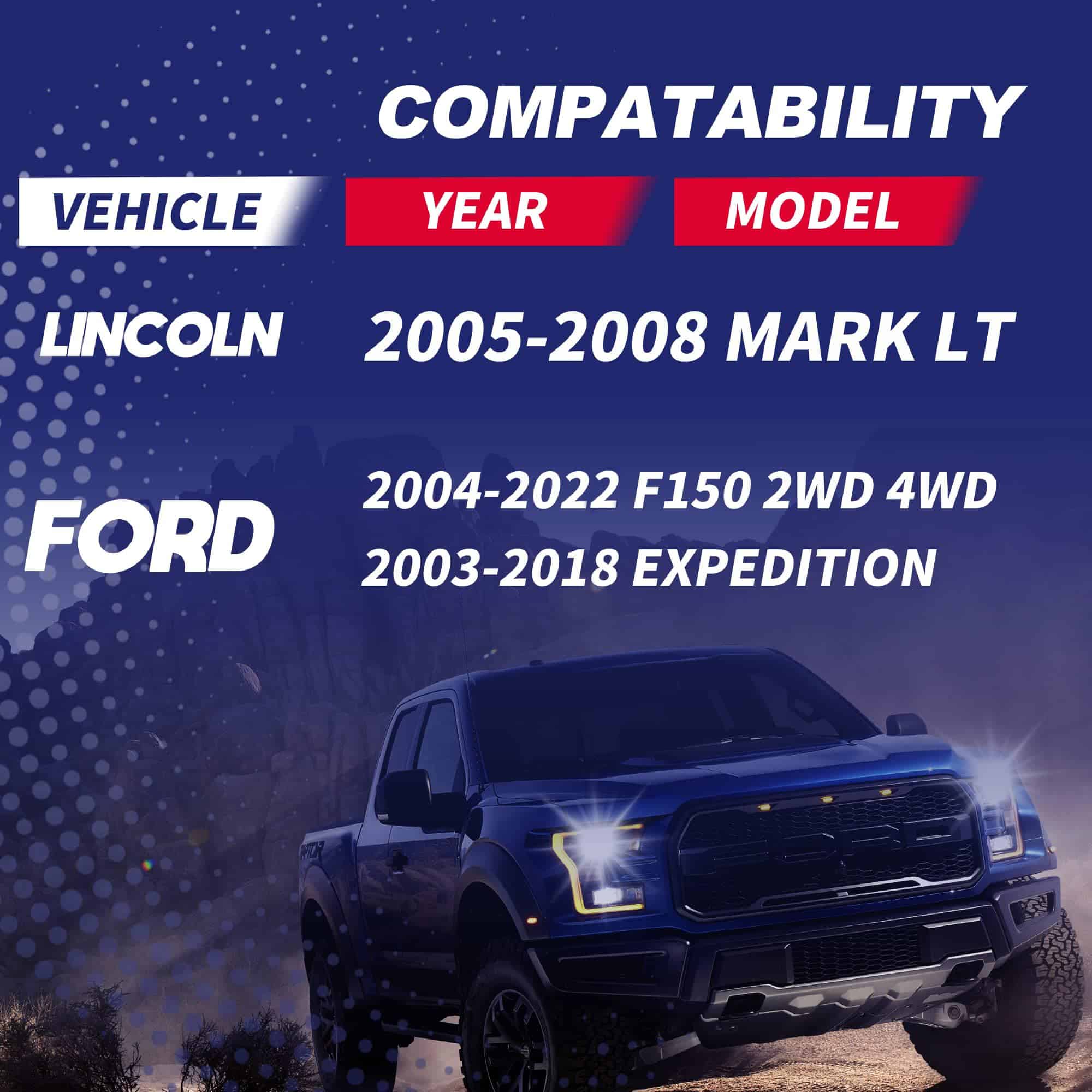 Kits de Elevación Trasera THOCAC de 2" para F150 2WD 4WD - Imagen 4