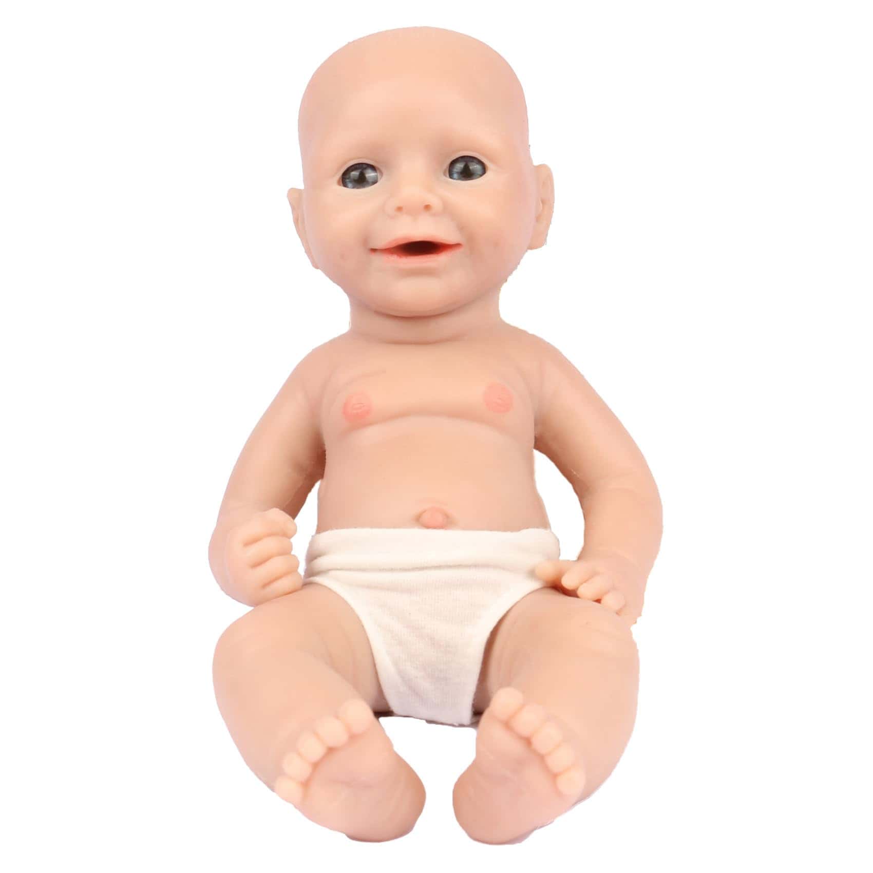 Muñeca Reborn Realista de Silicona de Cuerpo Completo de 12