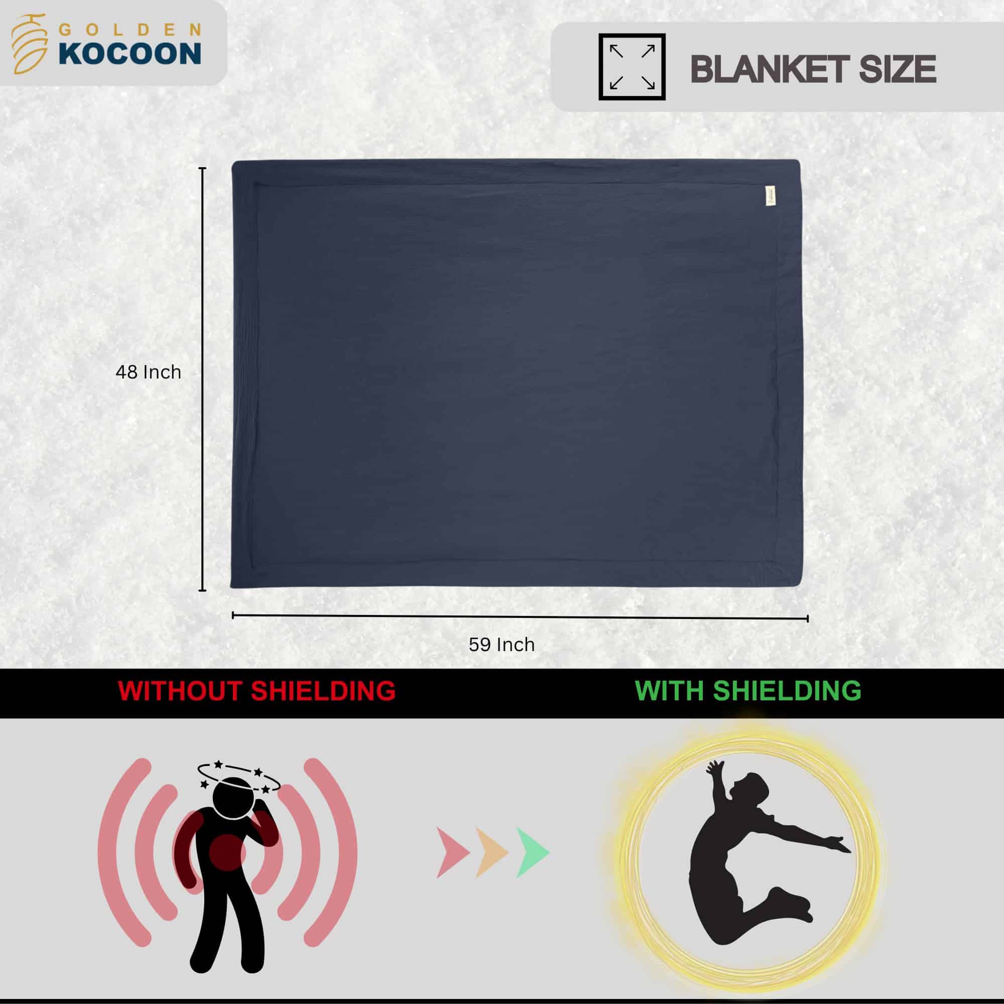 Manta Golden Kocoon� - E.M.F - Manta de algodón orgánico - Imagen 7