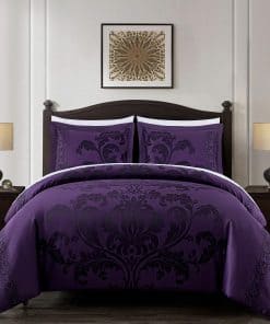 Chezmoi Collection Valor 7-Piece Bed in a Bag Queen,