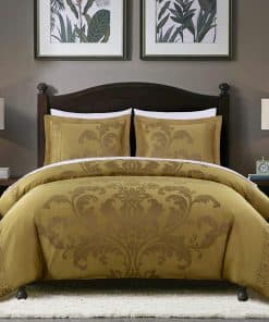 Chezmoi Collection Valor Juego de Cama de 7 Piezas Queen,