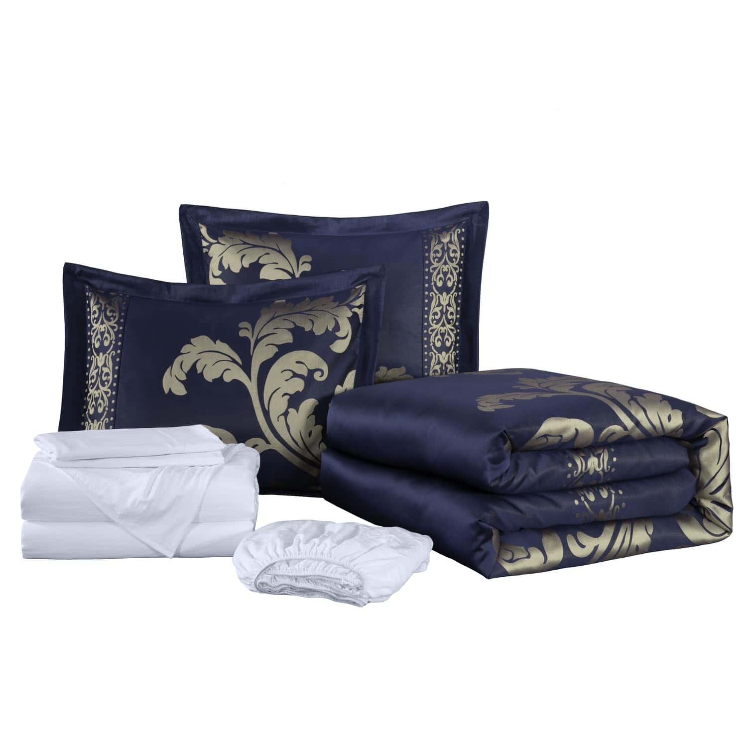 Chezmoi Collection Valor 7-Pieza Cama en una Bolsa King, - Imagen 10