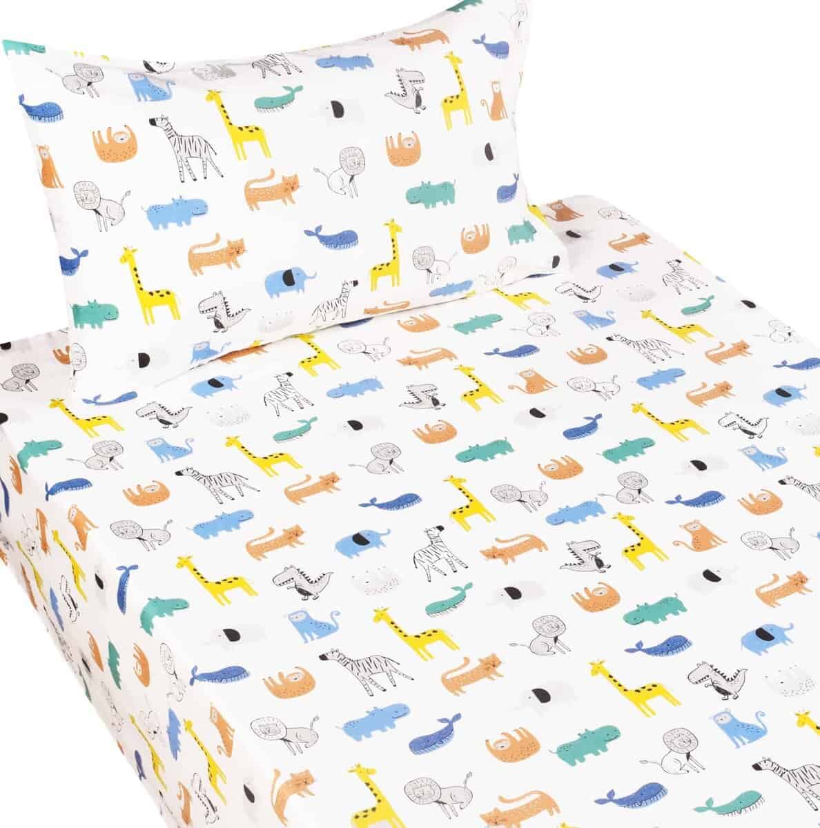 Juego de sábanas para cama individual para niños y - Imagen 3