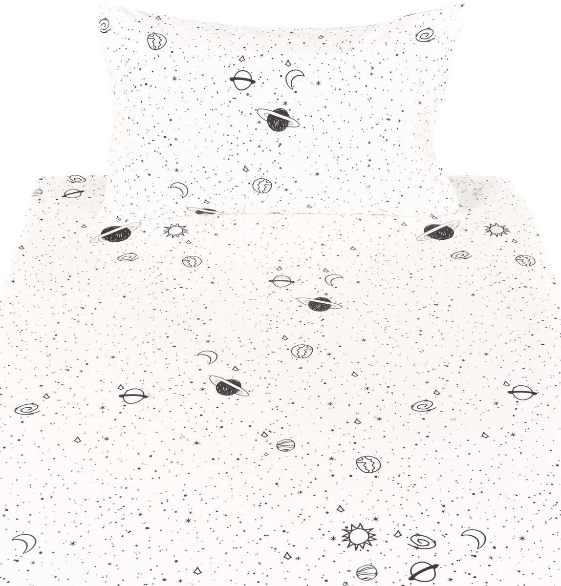 Juego de sábanas para cama individual de 3 piezas 100% - Imagen 4