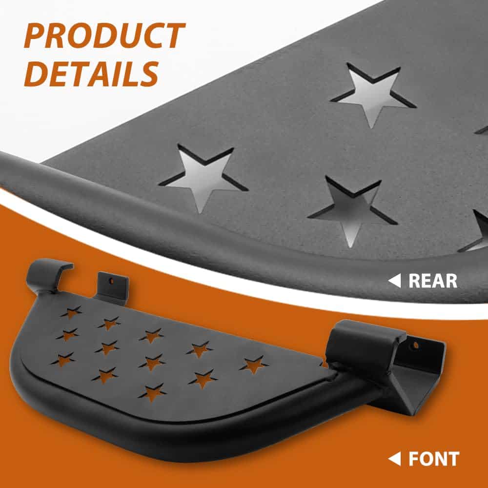 Estribos para Ford Bronco 2021-2023, Accesorio OEM de Roca - Imagen 5