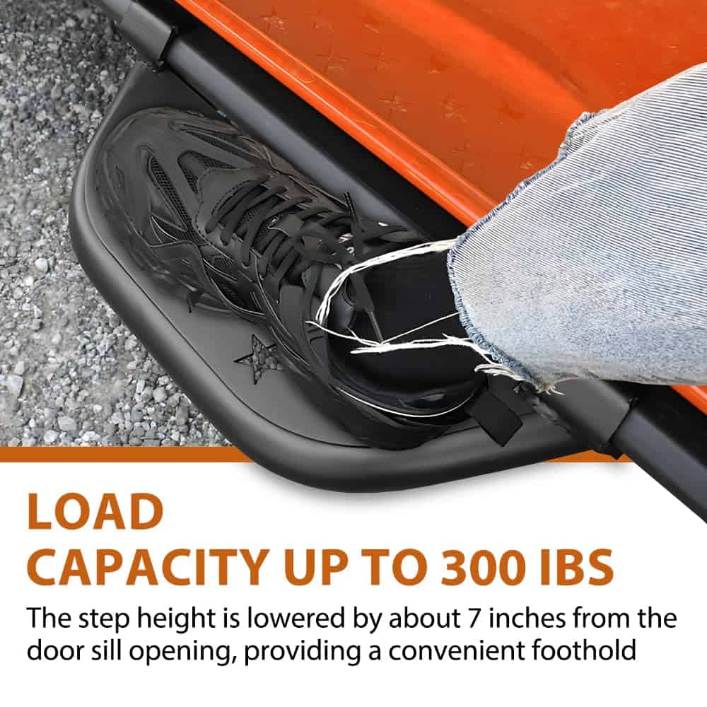 Estribos para Ford Bronco 2021-2023, Accesorio OEM de Roca - Imagen 8