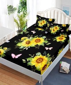 Juego de Sábanas y Fundas de Almohada con Diseño de