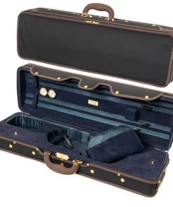 Estuche de violín de concha dura profesional MI&VI NF-9001