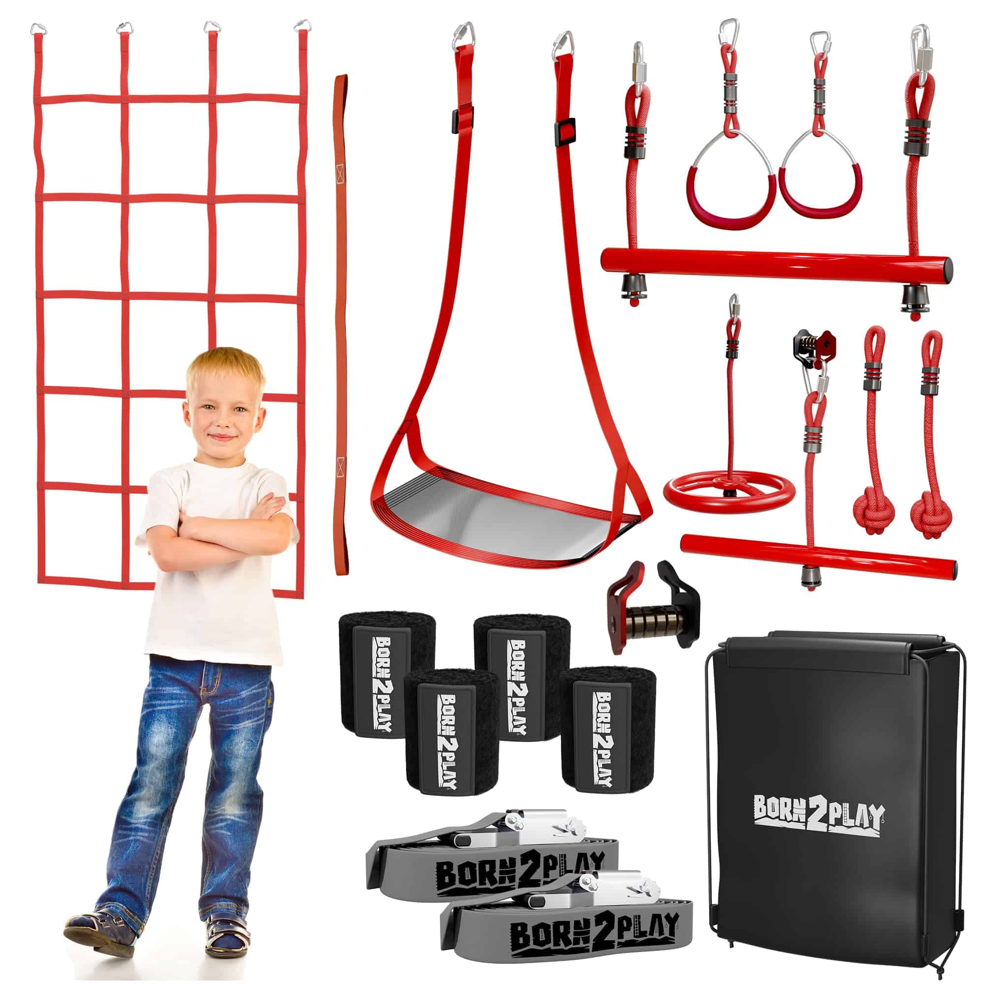 Curso de obstáculos Ninja Warrior para niños - Kit de - Imagen 9