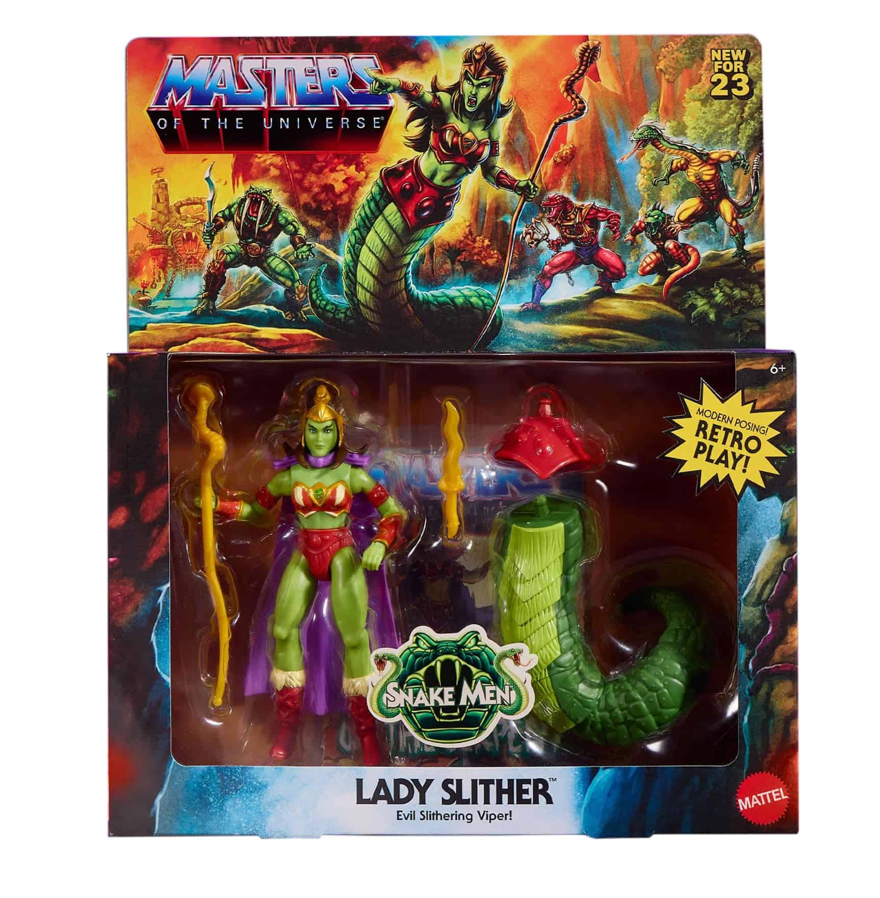 Figura de Acción Lady Slither de los Masters del Universo