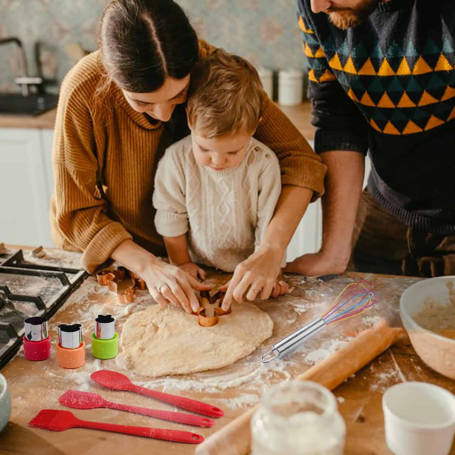 Set de Cocina para Niños con Utensilios de Cocina Reales y - Imagen 7