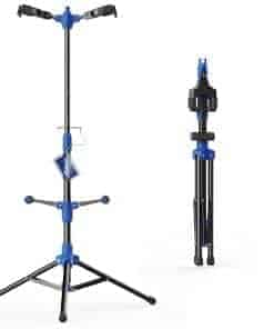 Soporte Doble para Guitarra Salvori con Sistema de Bloqueo