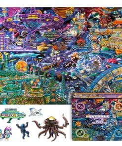 Rompecabezas de madera UNIDRAGON Original + IC4 para