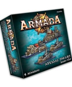 Mantic Games. Armada Abyssal Dwarf Booster Fleet. MGARK102.