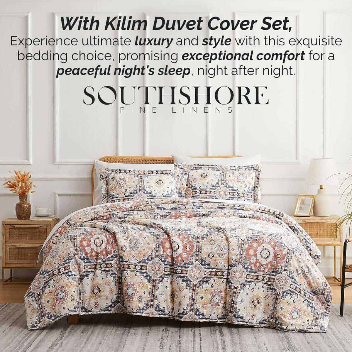 Juego de Funda nórdica Queen Oversized de -Multicolor - Imagen 9