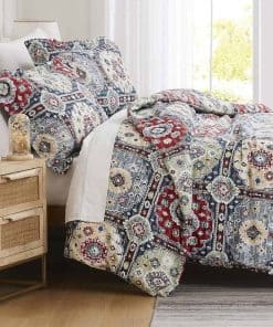 Juego de Funda nórdica Queen Oversized de -Multicolor