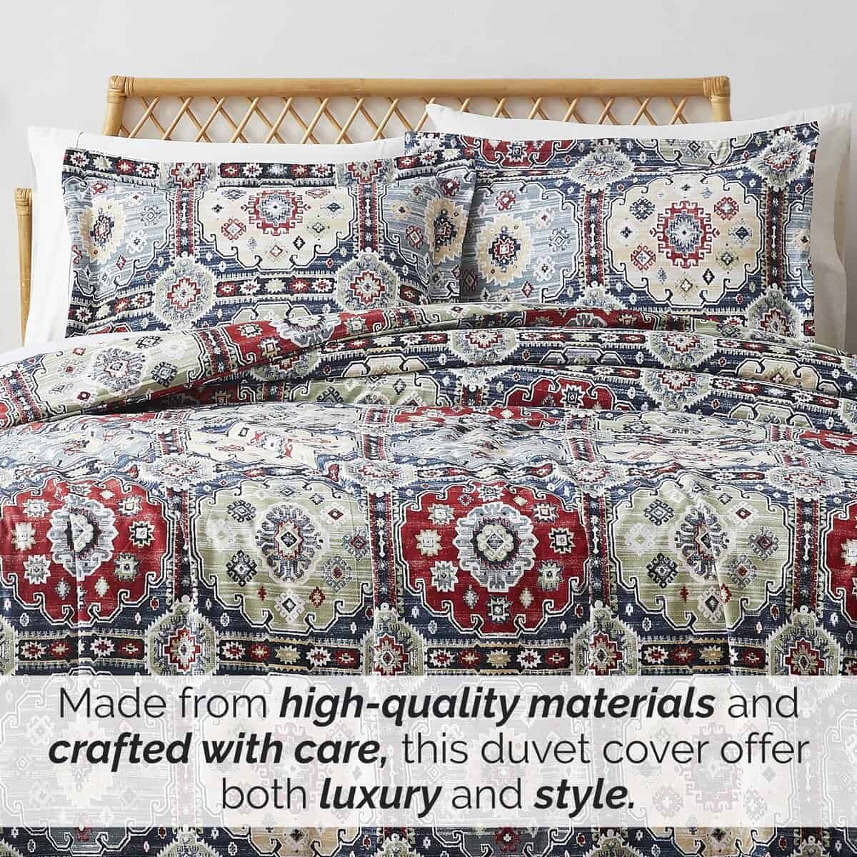 Juego de Funda nórdica Queen Oversized de -Multicolor - Imagen 5