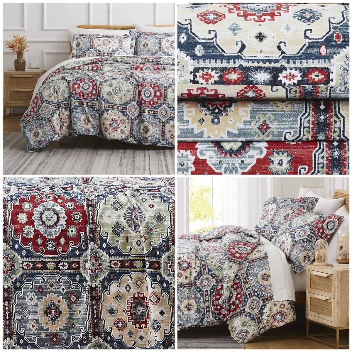 Juego de Funda nórdica Queen Oversized de -Multicolor - Imagen 4