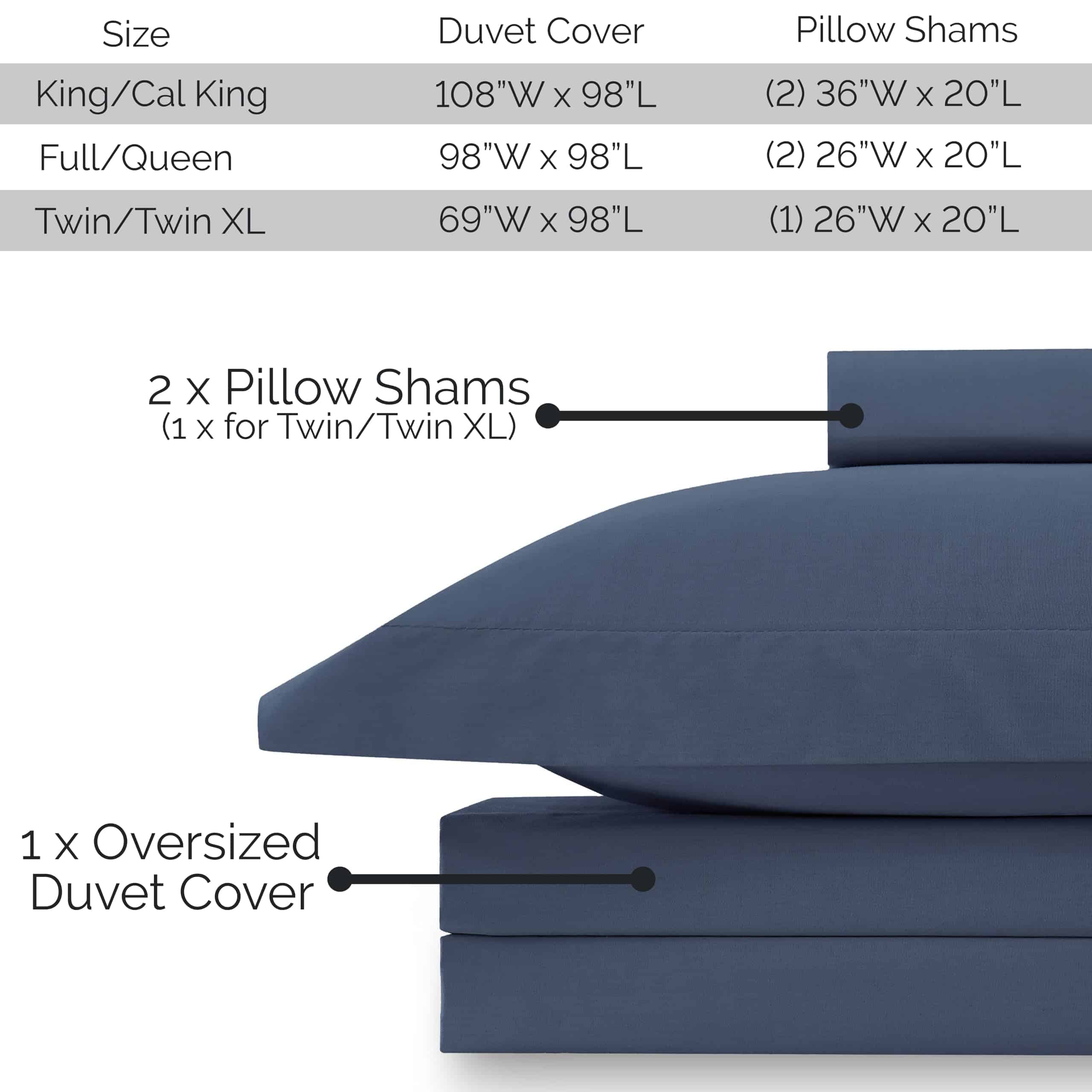 Set de Funda de Edredón Oversized de la Colección Premium - Imagen 4