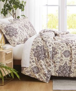 Juego de Funda Nórdica Oversized King de -Morado Persa