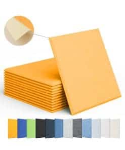 Panel Acústico Autoadhesivo Amantech de 12 -(Naranja)