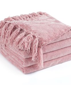 Manta de Chenilla LONG CREATE para Sofá 60"X 80" Twin,