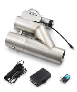 Kit Universal de Tubería en Y de Escape de Acero Inoxidable