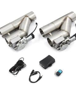 Kit de tubo en Y de escape de acero inoxidable universal