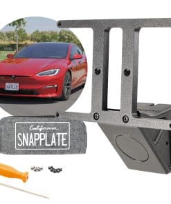 Portaplacas Delantera SnapPlate+ (Model S) - Optimizada en