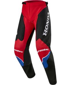 Pantalones de Motocross Alpinestars Honda -Rojo Brillante/Ne