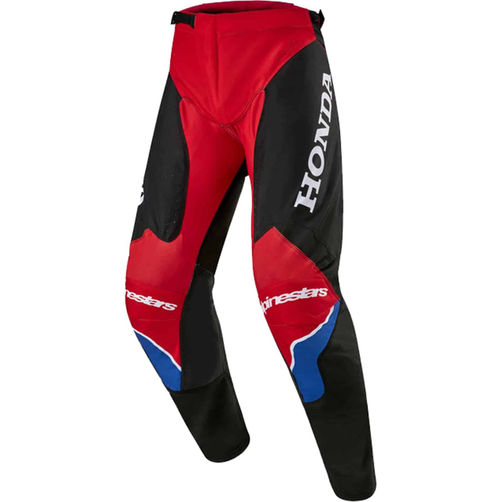 Pantalones de Motocross Alpinestars Honda -Rojo Brillante/Ne