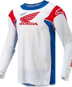Jersey de Motocross Alpinestars Honda -Blanco/Azul Brillante