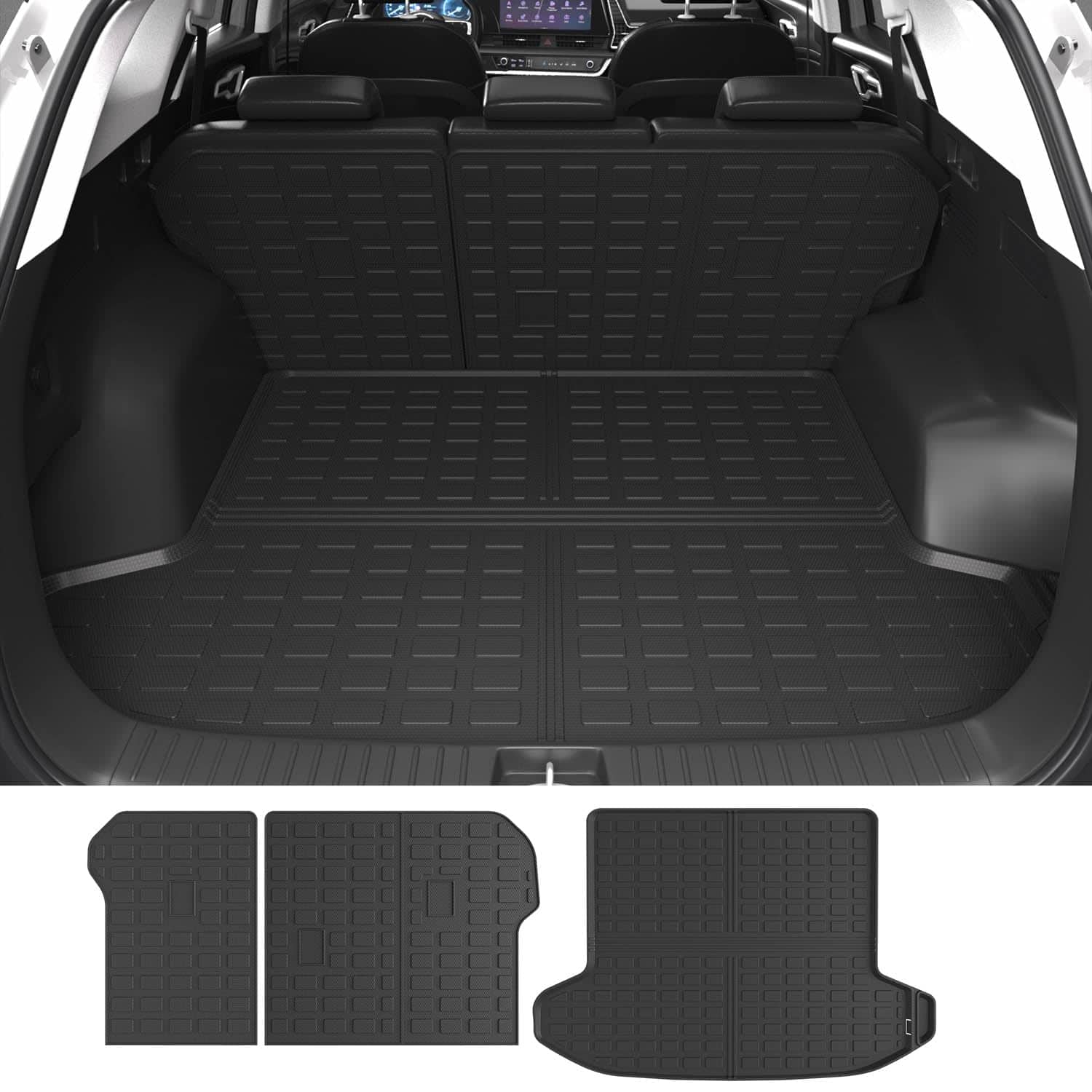 Tapete para maletero y protector de -respaldo)