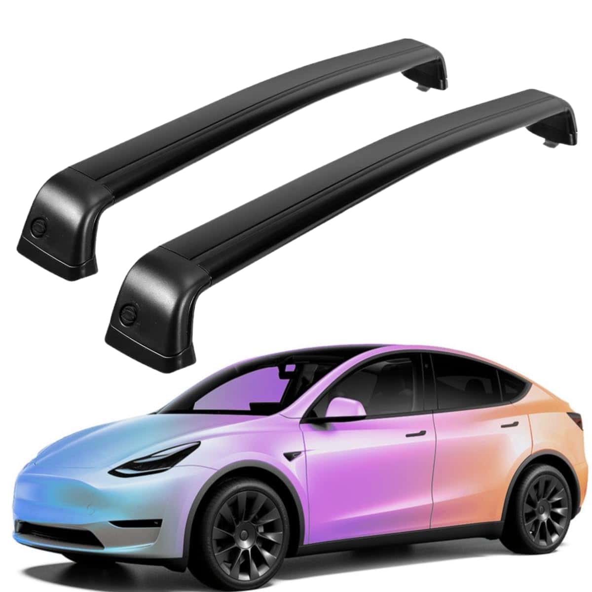 Barras Transversales de Rieles para Racks de Techo Ajuste