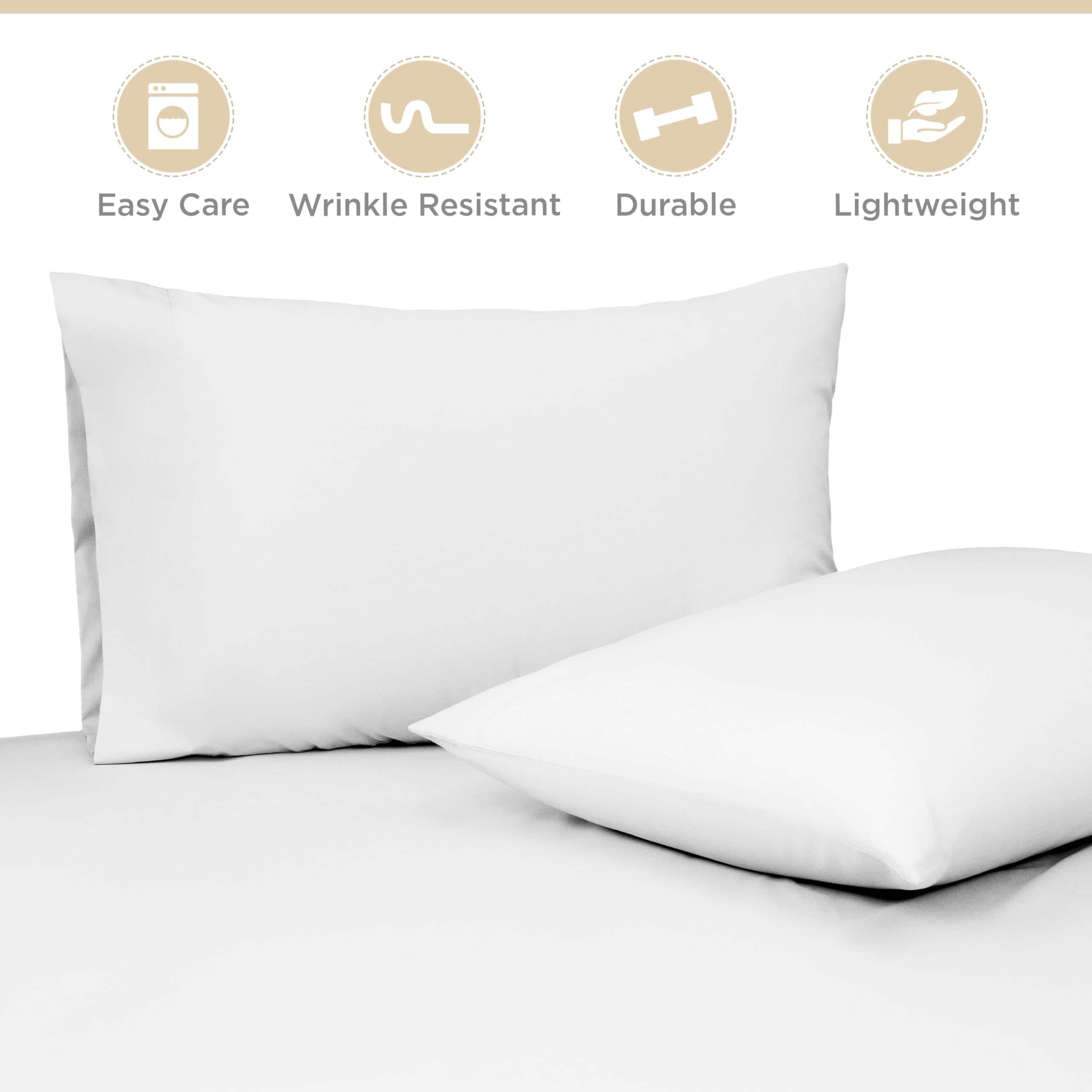 Juego de sábanas de cama de algodón mezclado de 4 piezas - Imagen 8